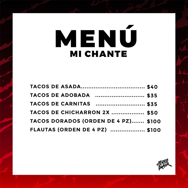 Men&uacute; Snack Zone